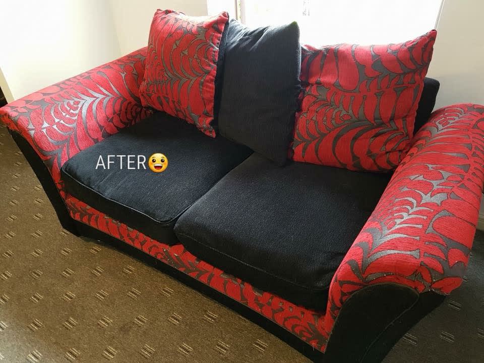 sofa cleaning after